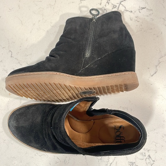 Sofft Siri Wedge Booties - Waterproof, Suede - Picture 7 of 10
